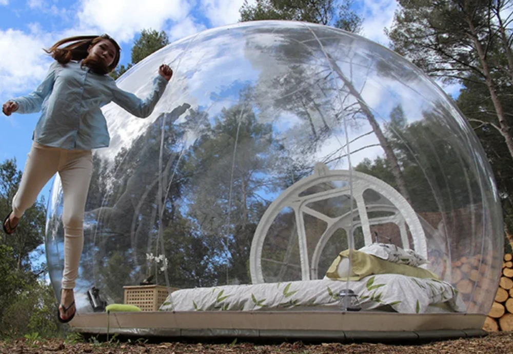 best inflatable bubble tent