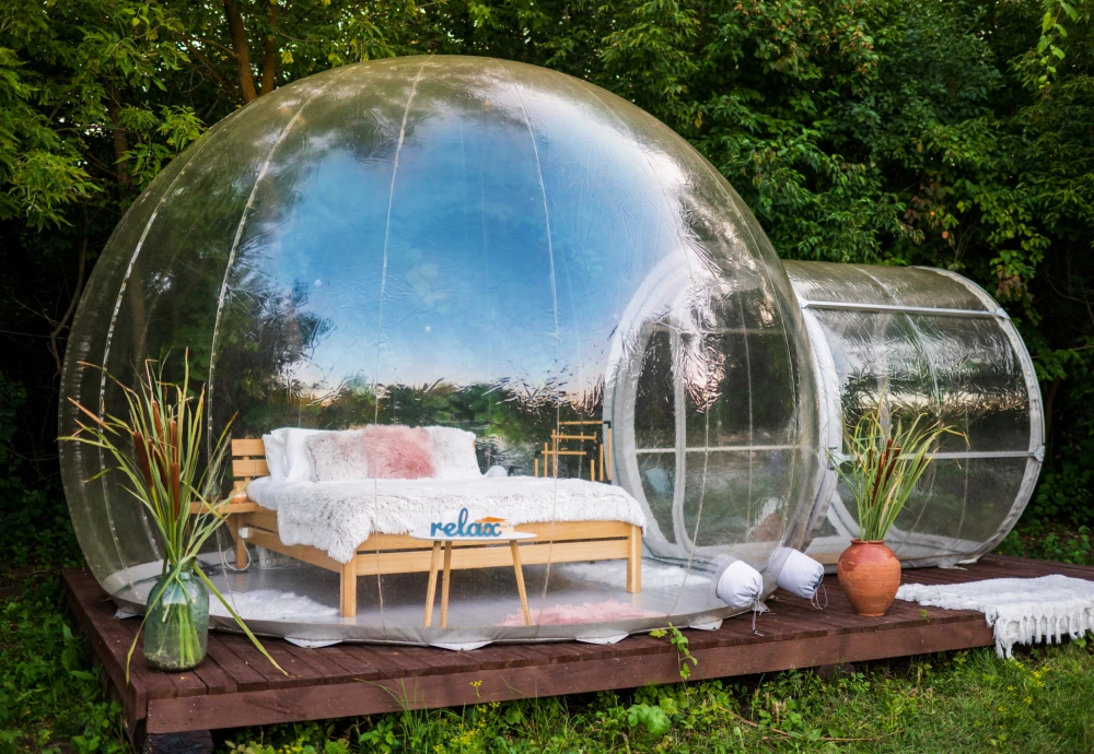 how to make your own bubble tent